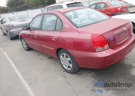 2004 Hyundai Elantra Gls/Gt from USA, damaged, VIN KMHDN46D64U777071